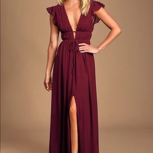 Brand new Lulus I’m all yours Maxi dress